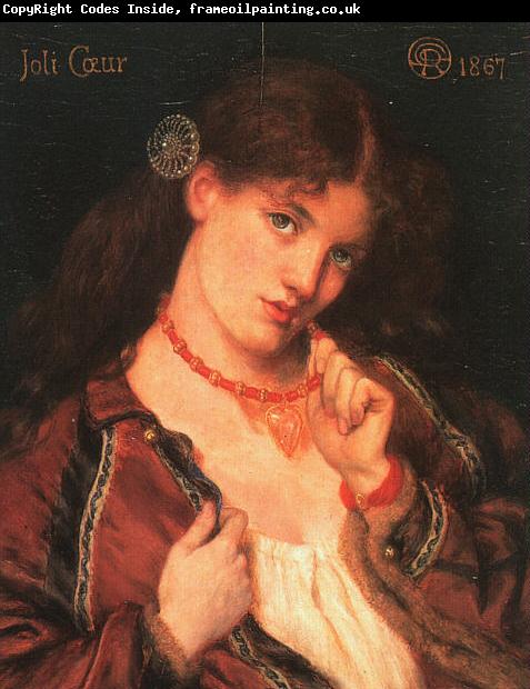 Dante Gabriel Rossetti Joli Coeur
